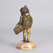 Chiparus Windy Day Art Deco Bronze