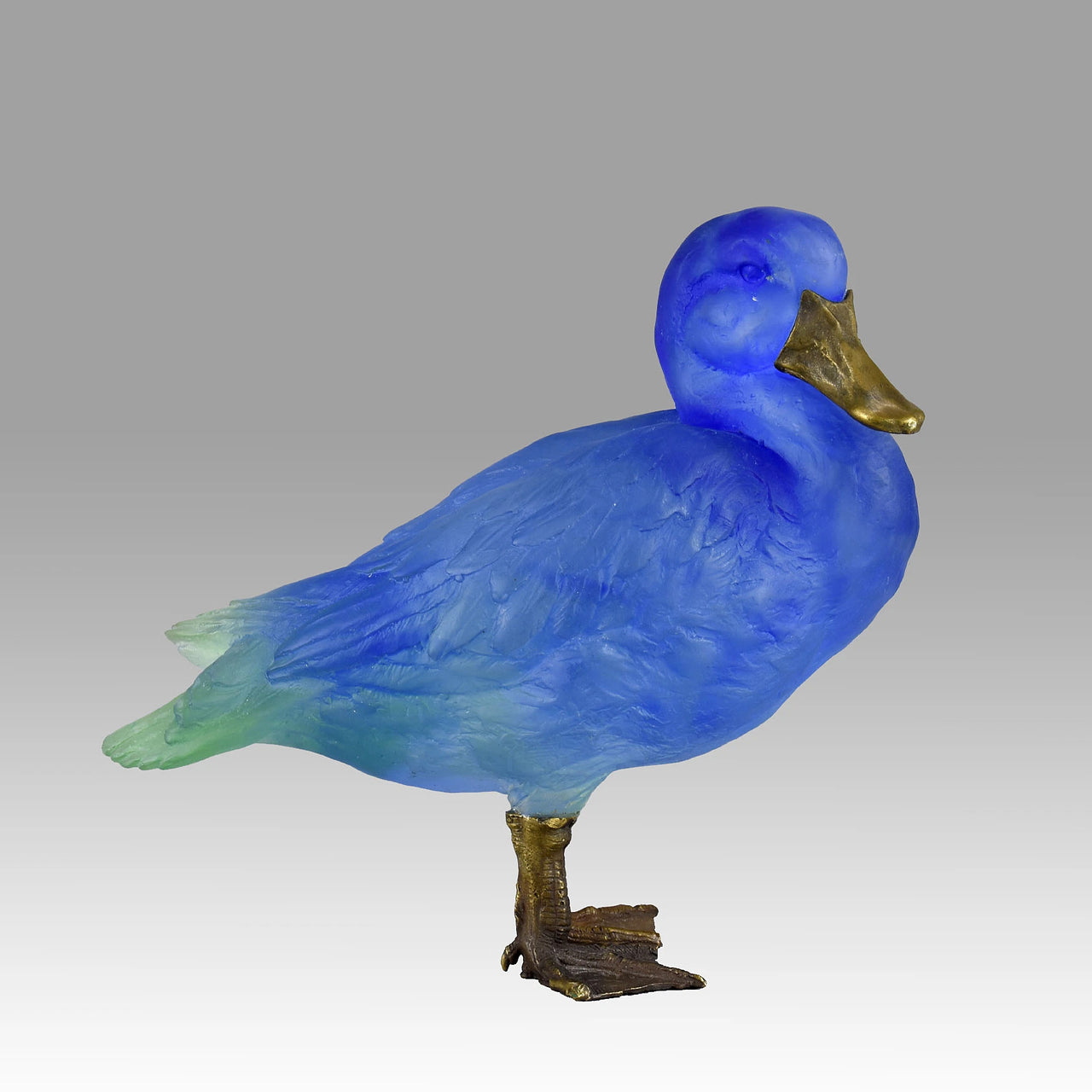 "Canard Debout" by Daum Glass
