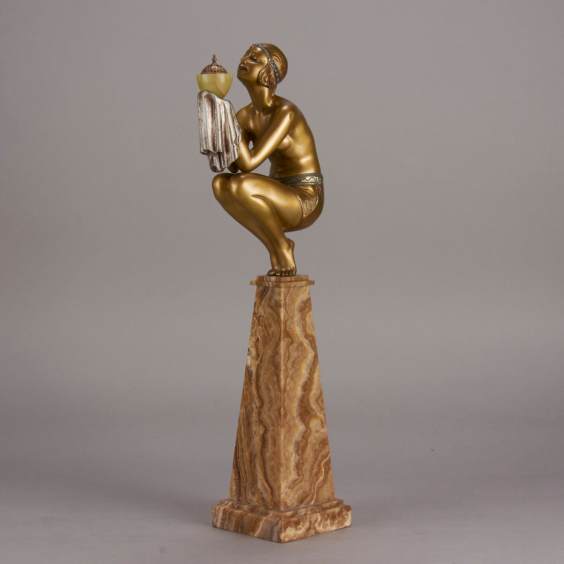 Duvernet bronze oblivion - Antique Bronze - Hickmet Fine Arts