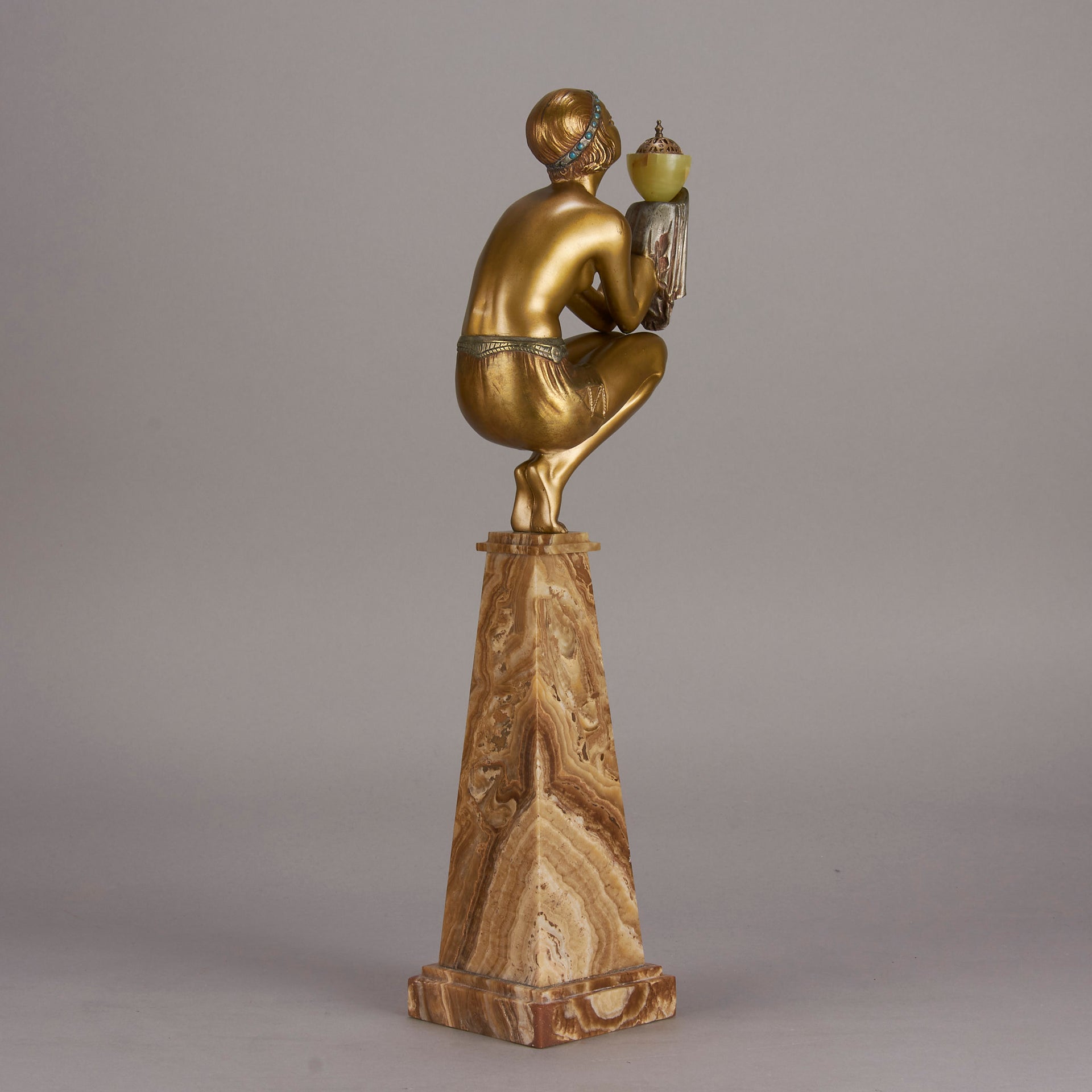 Duvernet bronze oblivion - Antique Bronze - Hickmet Fine Arts