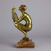 Duvernet Bronze  - Art Deco Bronze 'Oblivion' - Hickmet Fine Arts