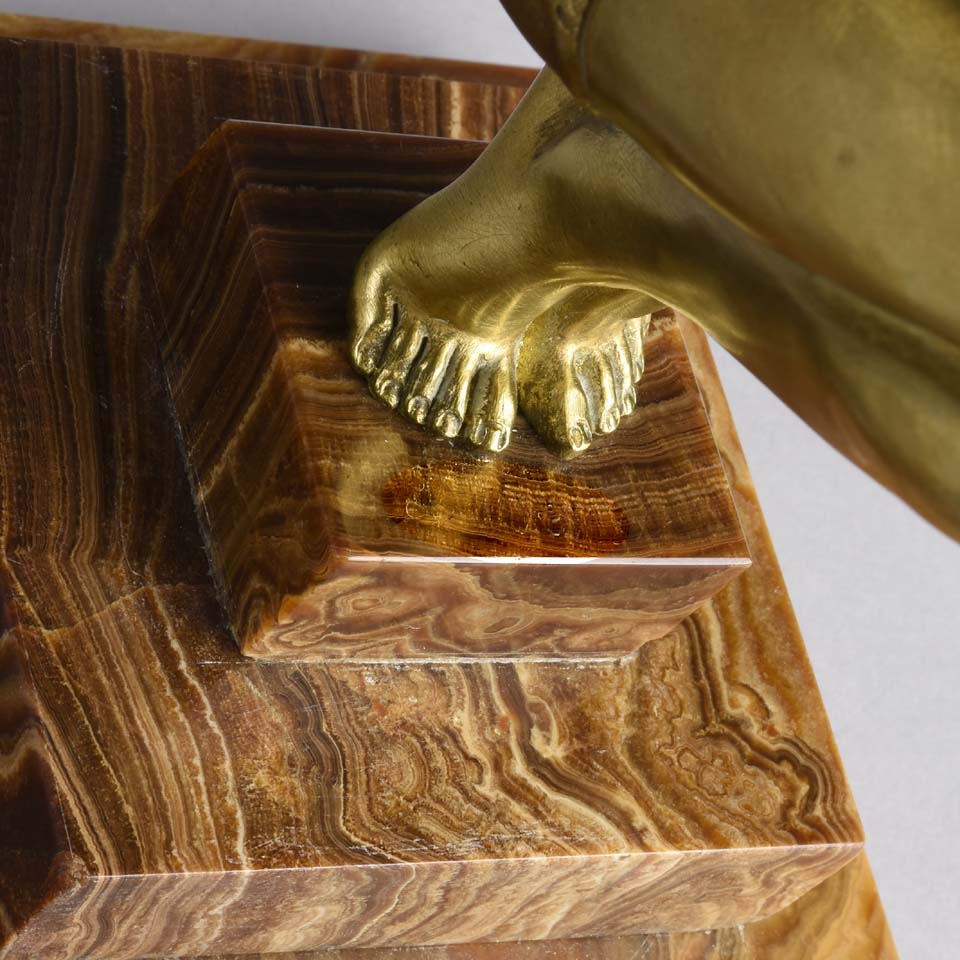 Duvernet Bronze  - Art Deco Bronze 'Oblivion' - Hickmet Fine Arts