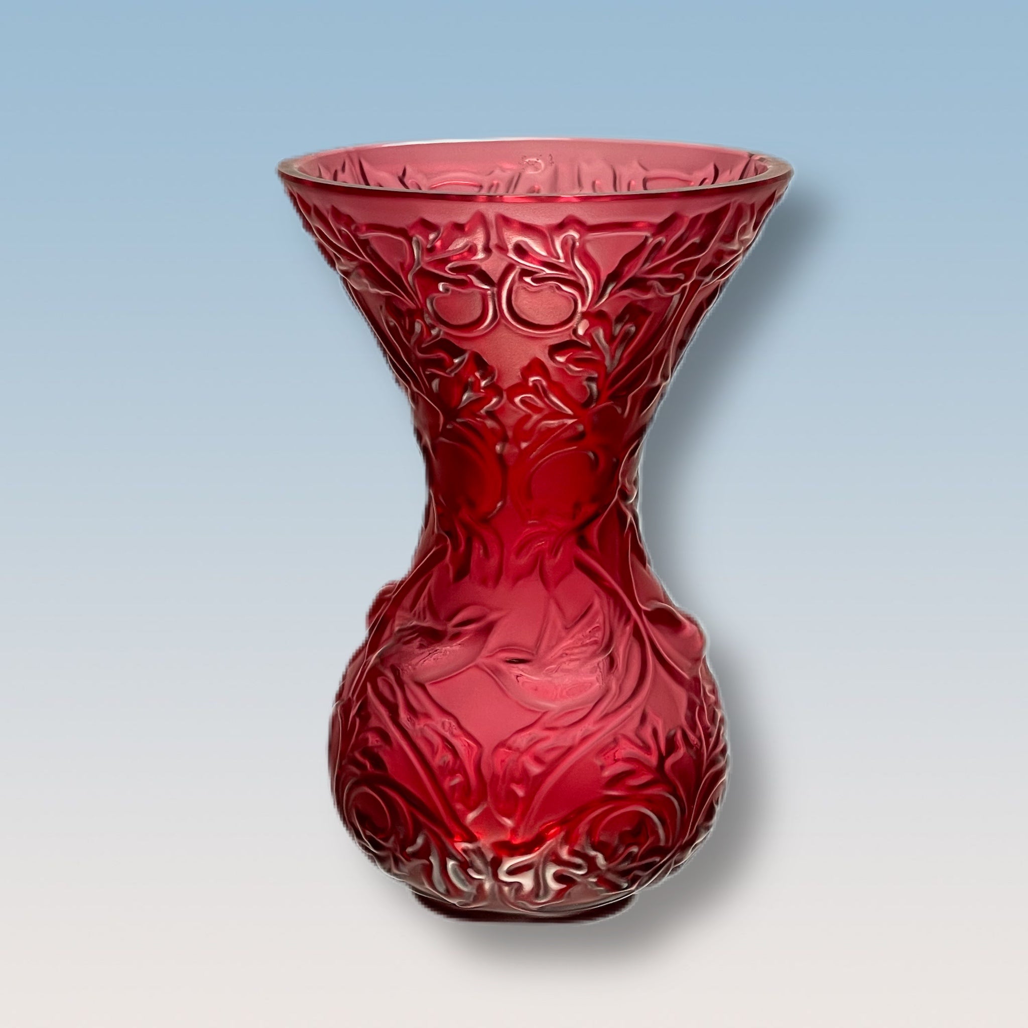 Lalique Arabesque Vase - Lalique Glass - Hickmet Fine Arts