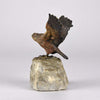 ‘Eagle on a Rock’ Bronze by Bergman