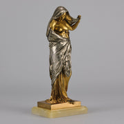 Antique Bronze - Nature Revealing her Secrets to Science - Ernest Barrias - Bronze statues for sale - Bronze sculptures for sale - Antique bronze statues - Hickmet Fine Arts