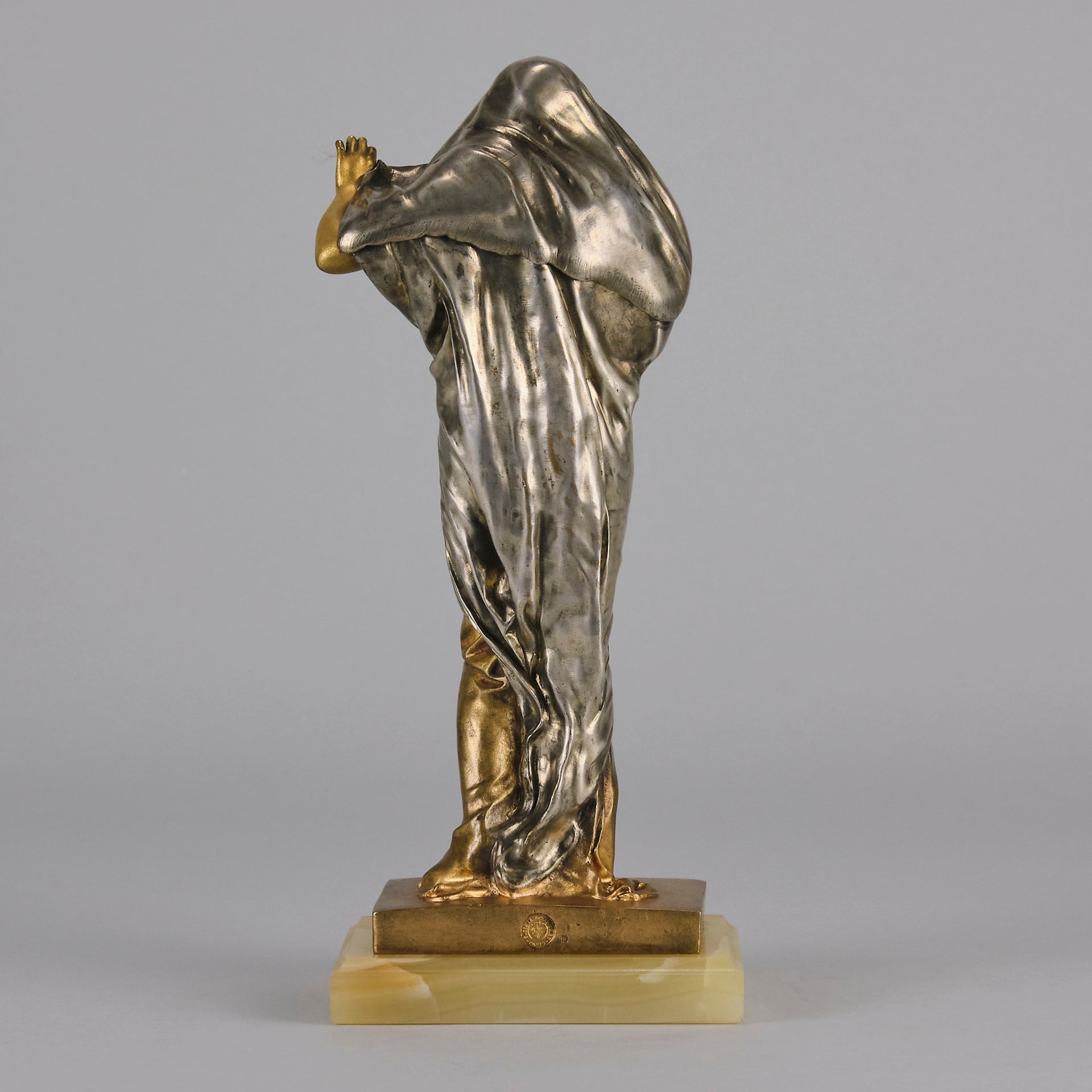 Antique Bronze - Nature Revealing her Secrets to Science - Ernest Barrias - Bronze statues for sale - Bronze sculptures for sale - Antique bronze statues - Hickmet Fine Arts