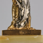 Antique Bronze - Nature Revealing her Secrets to Science - Ernest Barrias - Bronze statues for sale - Bronze sculptures for sale - Antique bronze statues - Hickmet Fine Arts