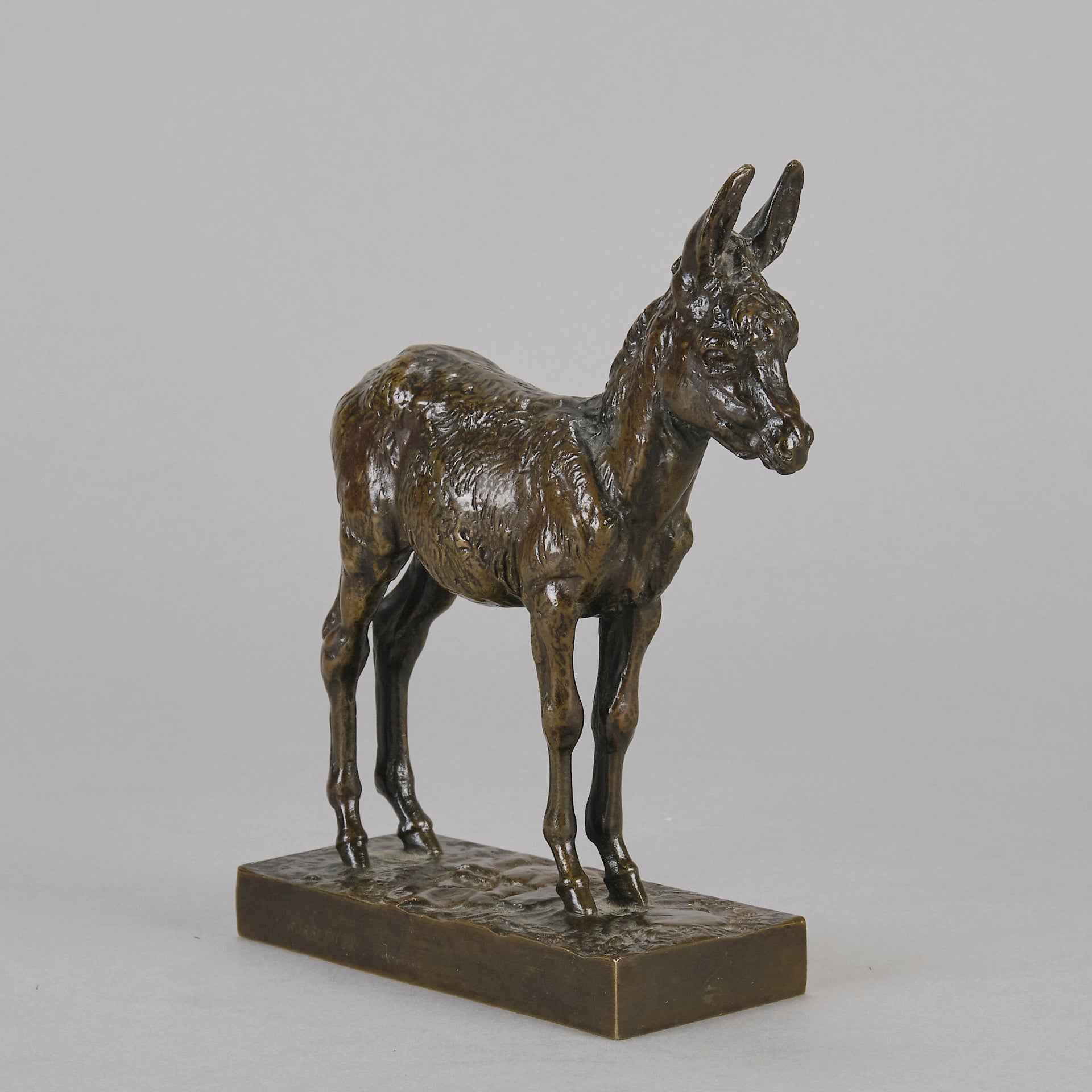Âne Debout - Fremiet Donkey Bronze - Hickmet Fine Arts
