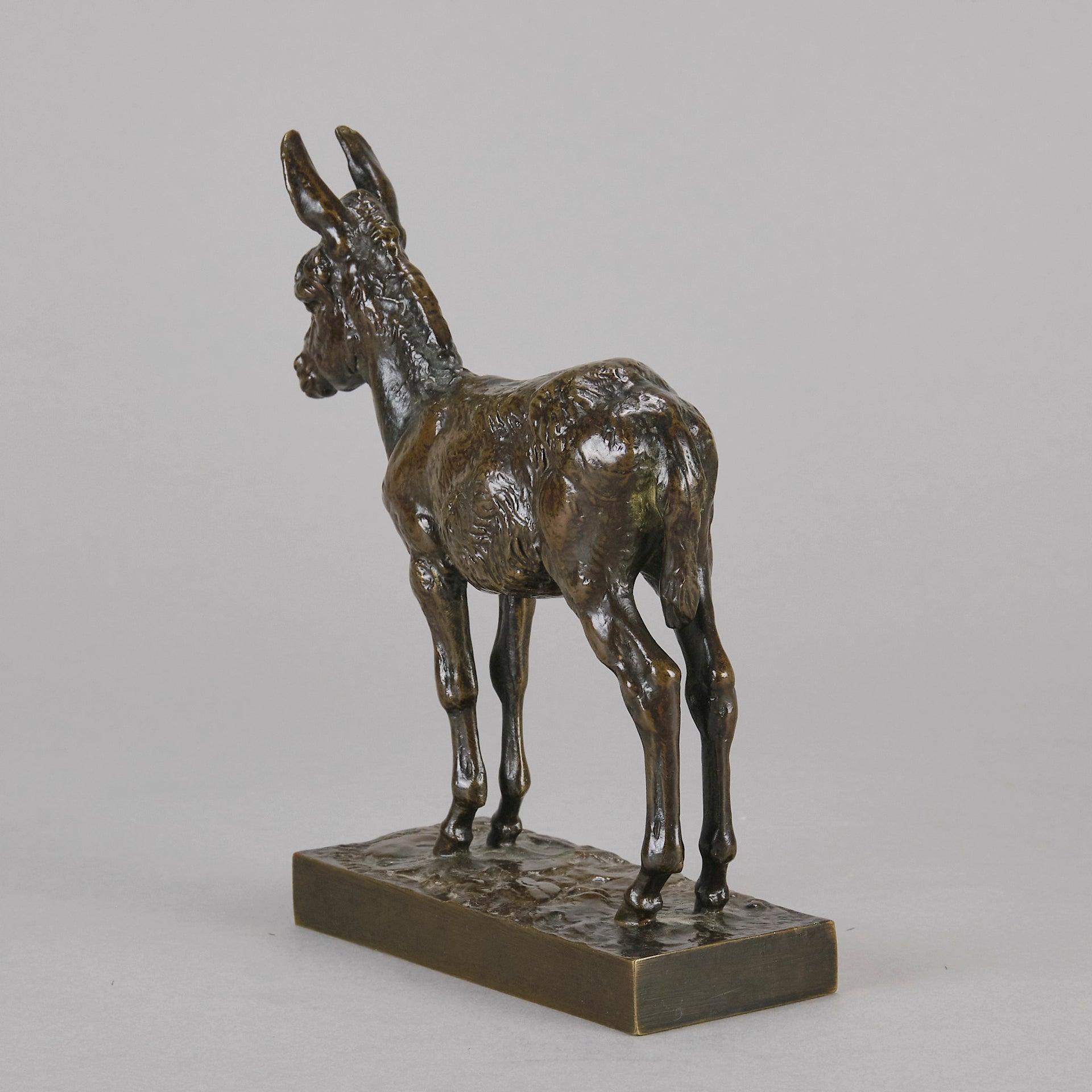 Âne Debout - Fremiet Donkey Bronze - Hickmet Fine Arts