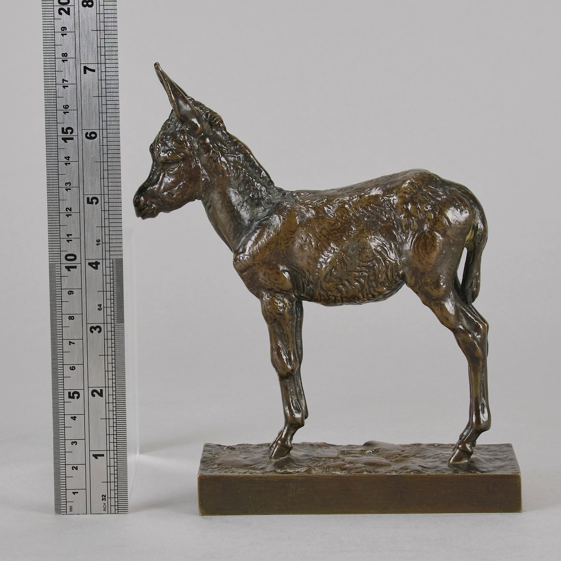 Âne Debout - Fremiet Donkey Bronze - Hickmet Fine Arts