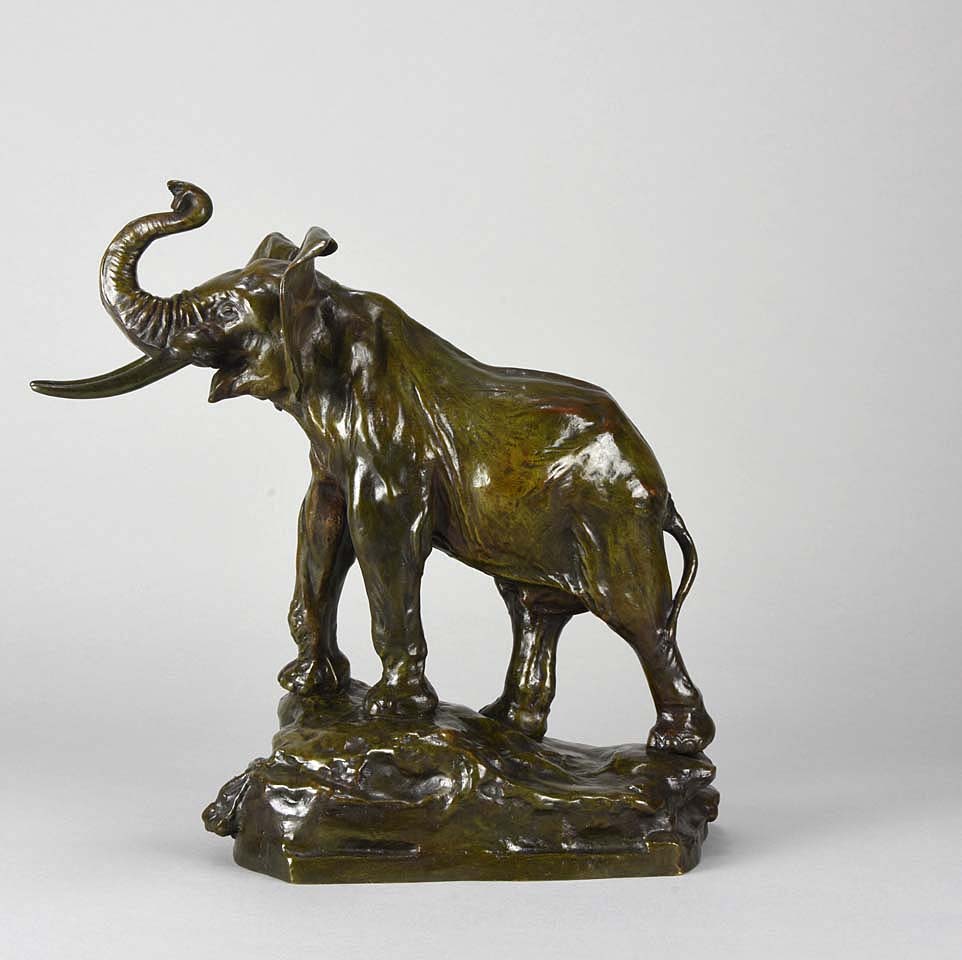 “Éléphant” Bronze by Waldmann