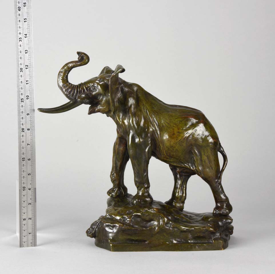 “Éléphant” Bronze by Waldmann