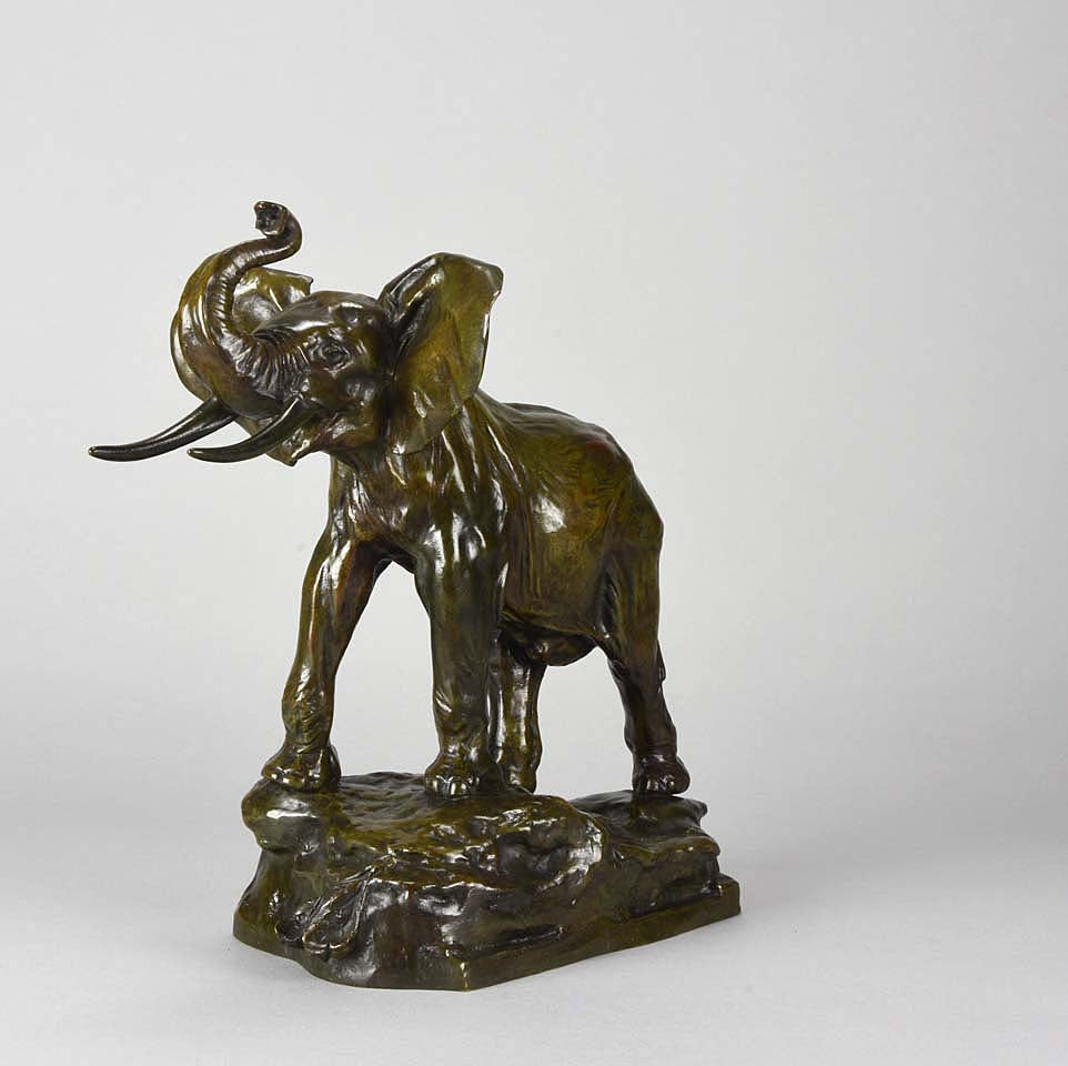 “Éléphant” Bronze by Waldmann
