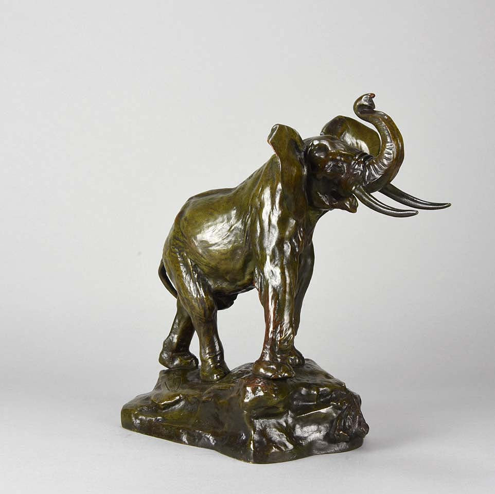 “Éléphant” Bronze by Waldmann