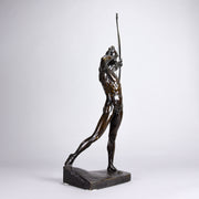 Bogenschutze - Art Deco Bronze Sculptures - E M Geiger