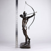 Bogenschutze - Art Deco Bronze Sculptures - E M Geiger