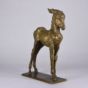 Donkey Foal - Elizabeth Weistrop Bronze - Hickmet Fine Arts 