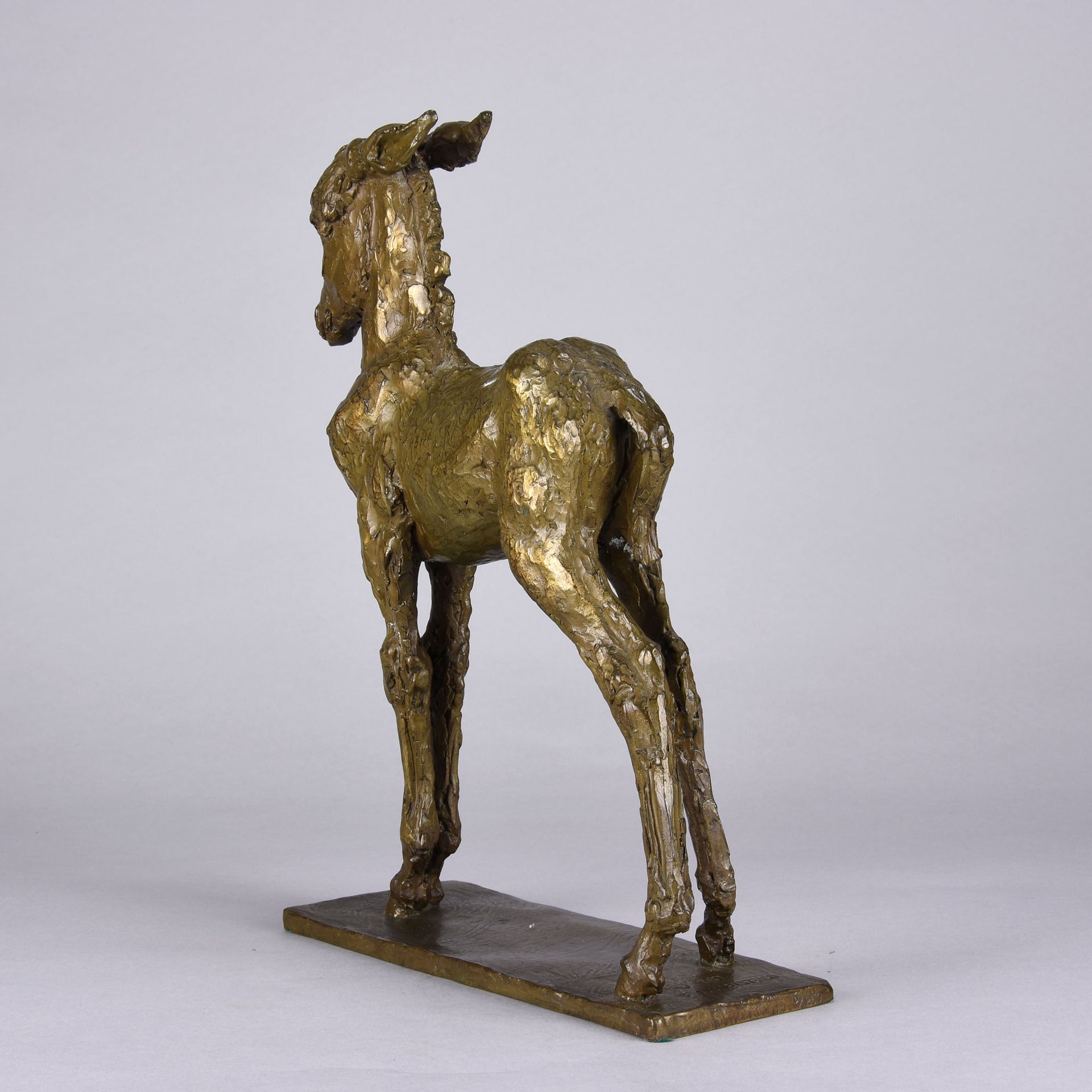 Donkey Foal - Elizabeth Weistrop Bronze - Hickmet Fine Arts 