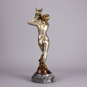 Emmanuel Hannaux Bronze - Walkyrie - Hickmet Fine Arts