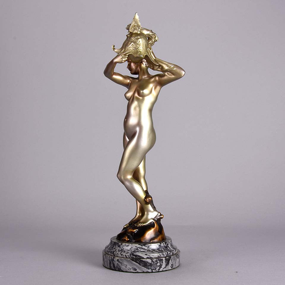 Emmanuel Hannaux Bronze - Walkyrie - Hickmet Fine Arts