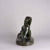 'Reclining Beauty' by E Montag - Art Deco Bronze - Hickmet Fine Arts