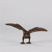 Bergman Eagle - Antique Bronze - Hickmet Fine Arts