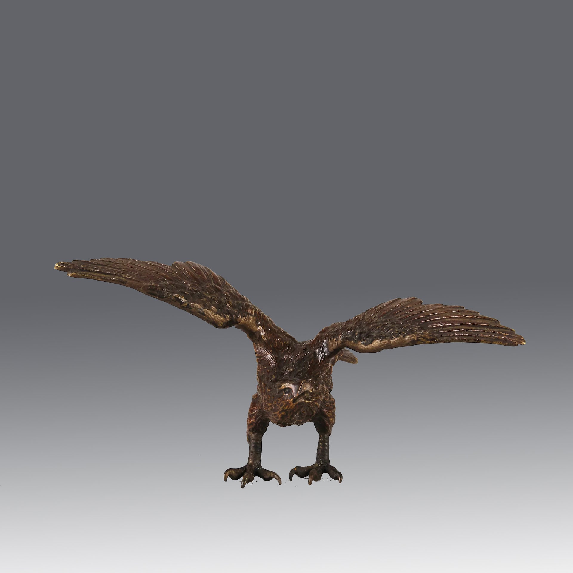 Bergman Eagle - Antique Bronze - Hickmet Fine Arts