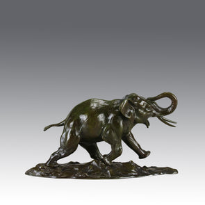 Ernest Adnin - Animalier Bronze Elephant - Hickmet Fine Arts 