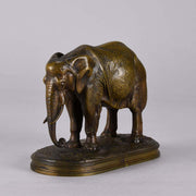 French Bronze Elephant 