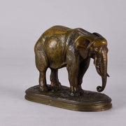French Bronze Elephant 