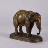 French Bronze Elephant 