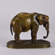 French Bronze Elephant 