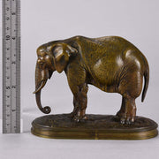 French Bronze Elephant 