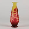 Emile Galle - Art Nouveau Glass - Galle vase - Cabinet Vase - art nouveau glass vase – Hickmet Fine Arts