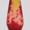 Emile Galle - Art Nouveau Glass - Galle vase - Cabinet Vase - art nouveau glass vase – Hickmet Fine Arts
