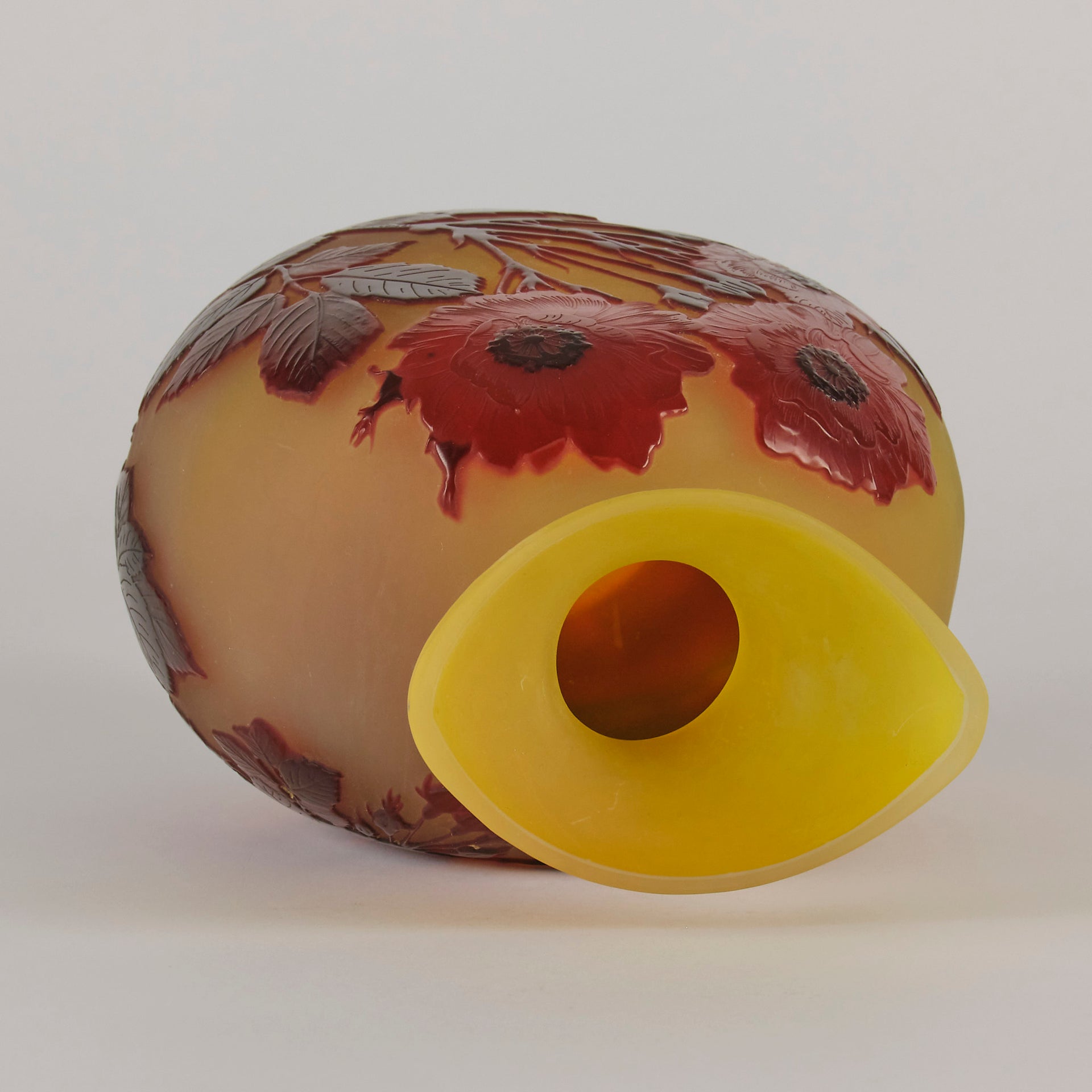 Moon Vase by Emile Gallé - Art Nouveau - Hickmet Fine Arts