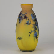 Emile Galle - Art Nouveau Glass - Galle vase - Prunus Spinosa - art nouveau glass vase – Hickmet Fine Arts