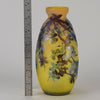 Emile Galle - Art Nouveau Glass - Galle vase - Prunus Spinosa - art nouveau glass vase – Hickmet Fine Arts