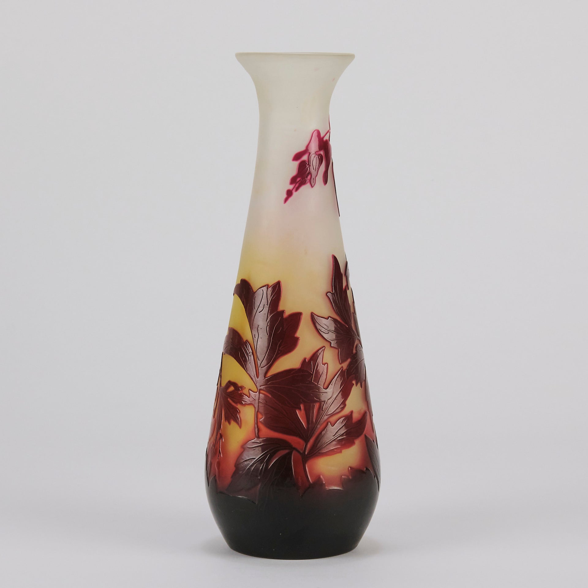 Emile Galle Flower Vase - Art Nouveau - Hickmet Fine Arts