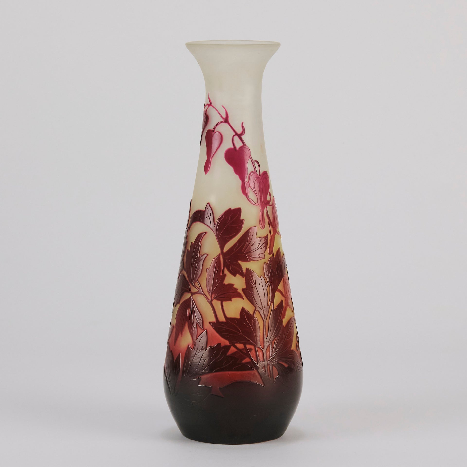 Emile Galle Flower Vase - Art Nouveau - Hickmet Fine Arts