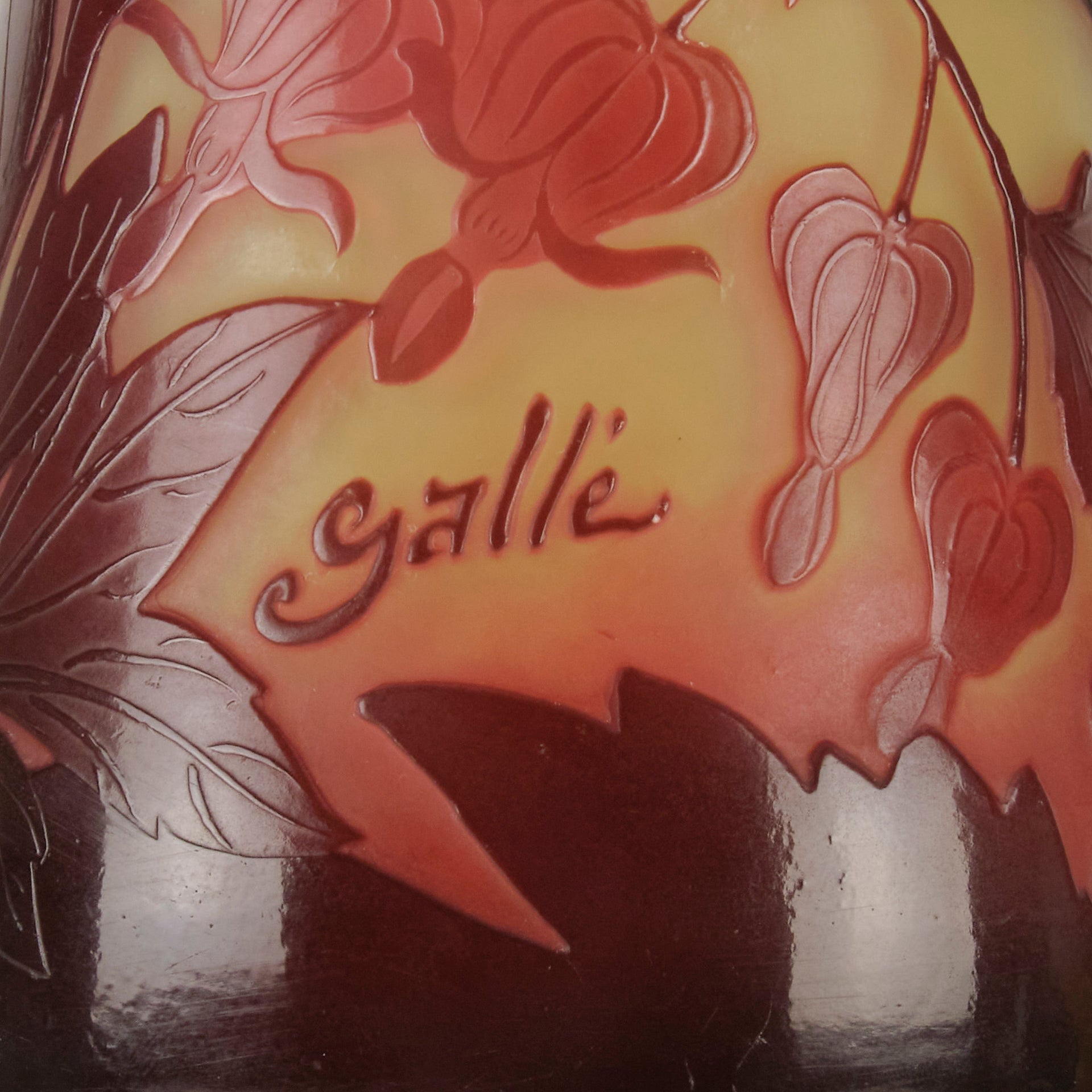 Emile Galle Flower Vase - Art Nouveau - Hickmet Fine Arts