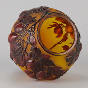 Soufflé Gallé Cameo Glass Vase