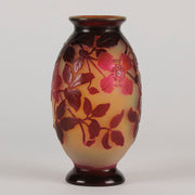 Emile Gallé Trailing Flower Vase - Art Nouveau - Hickmet Fine Arts