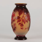 Emile Gallé Trailing Flower Vase - Art Nouveau - Hickmet Fine Arts