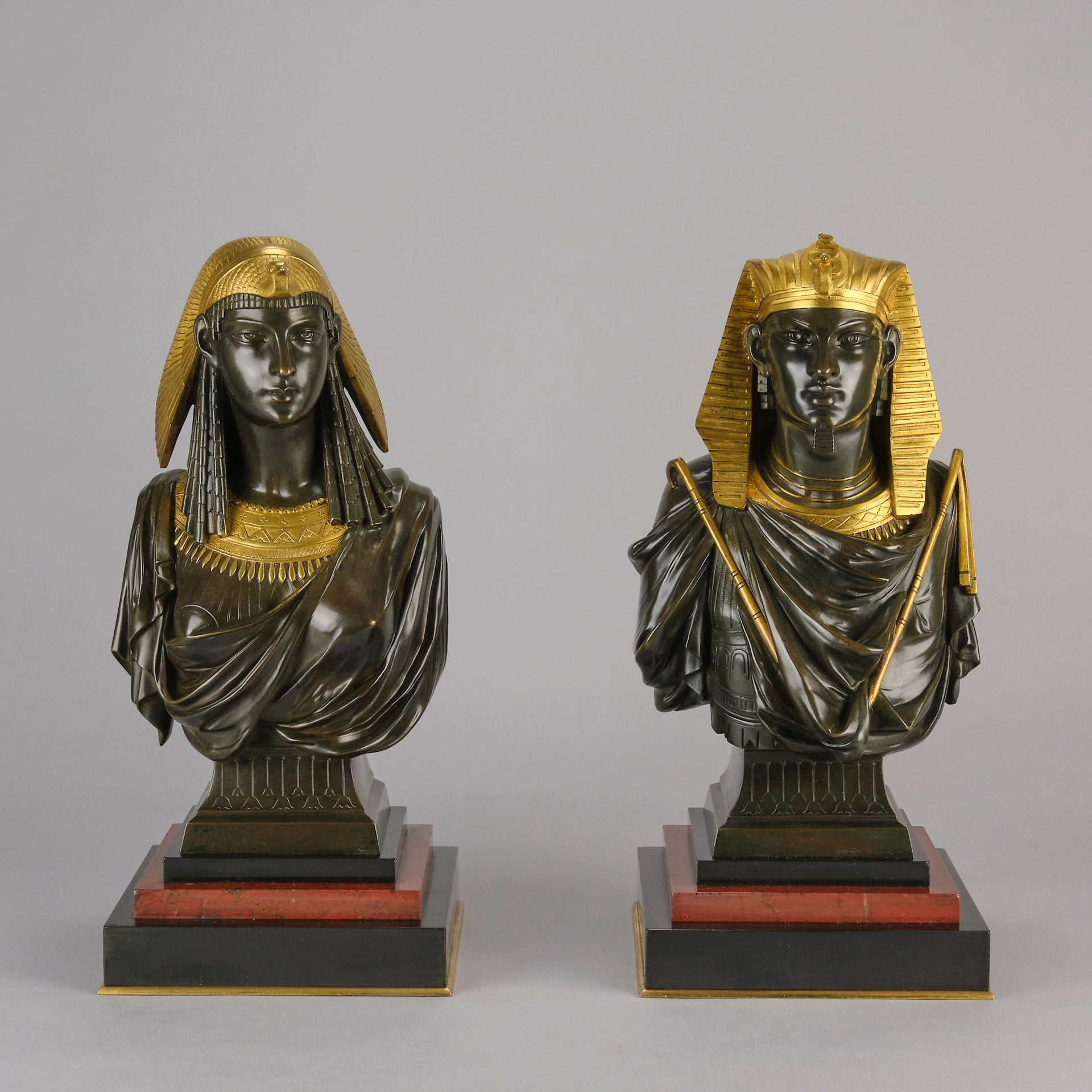 Isis and Ramses Hebert Bronze