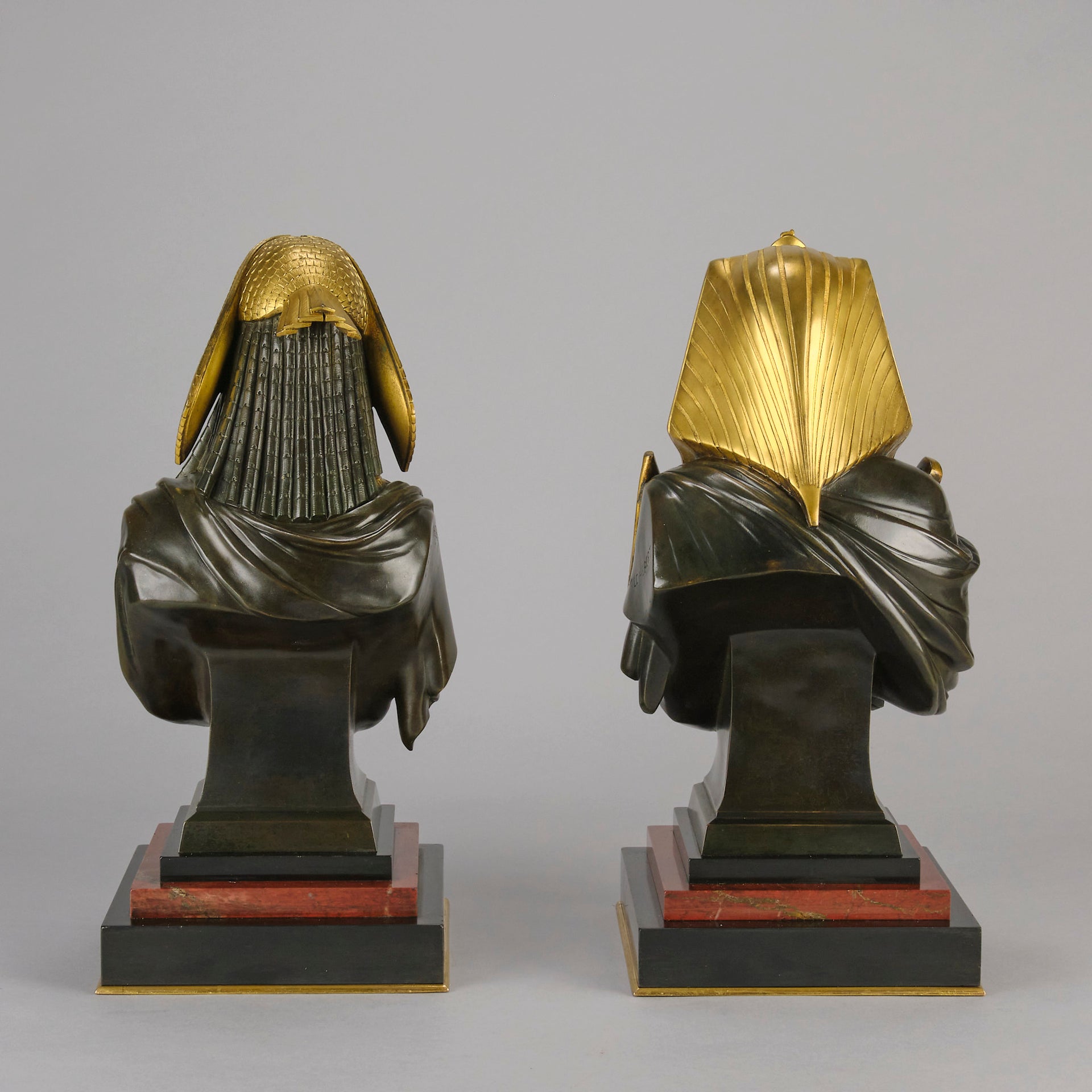 Isis and Ramses Hebert Bronze