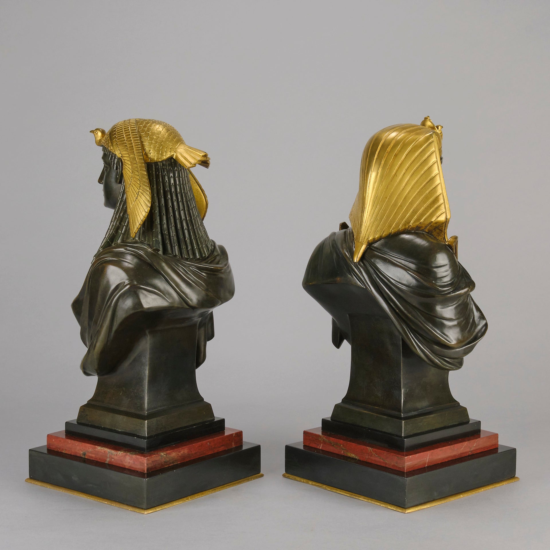 Isis and Ramses Hebert Bronze