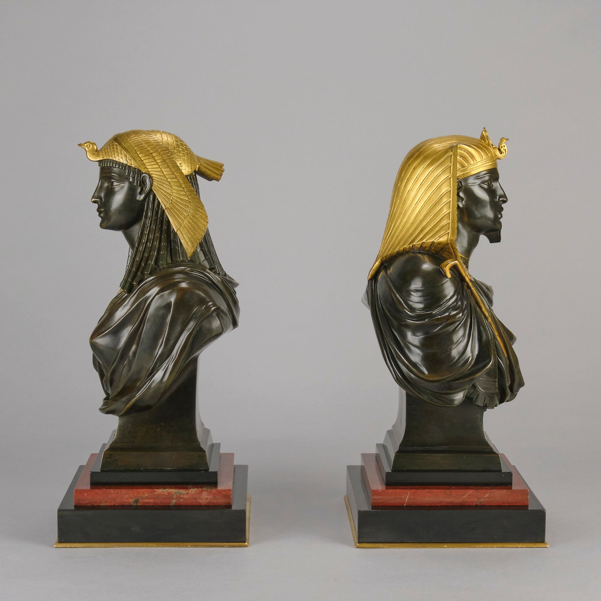 Isis and Ramses Hebert Bronze