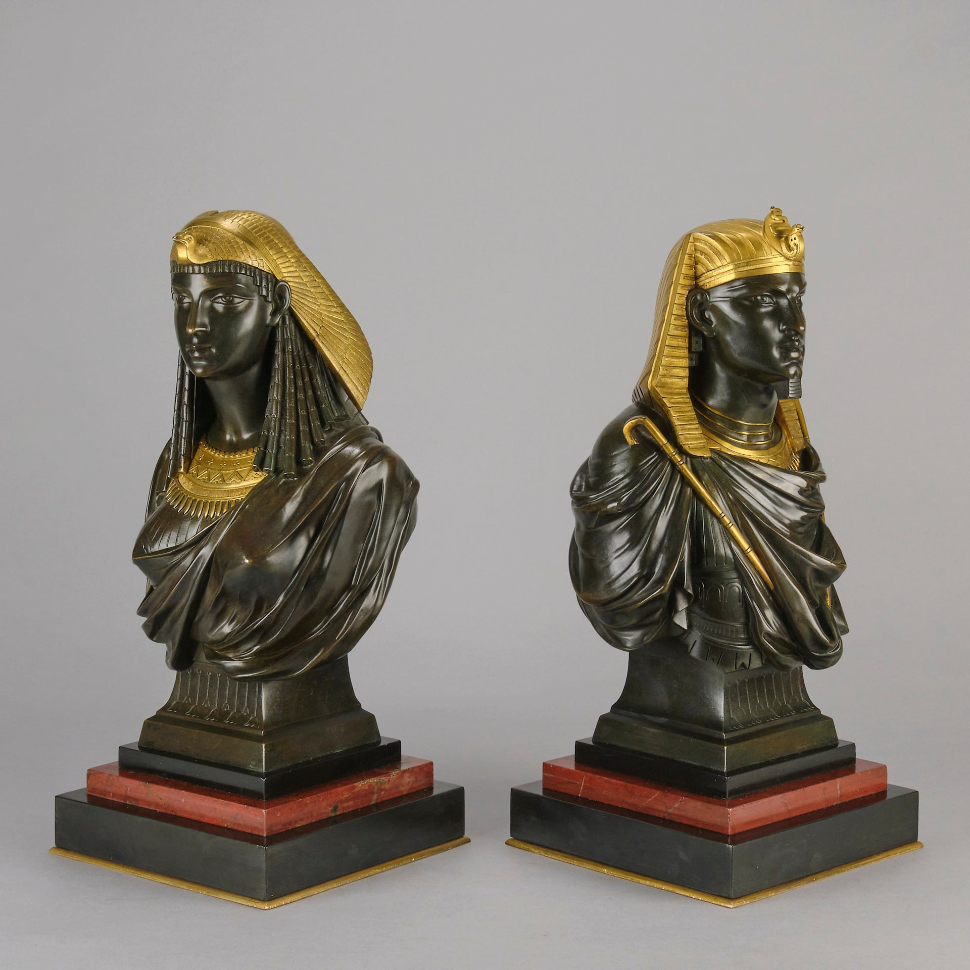 Isis and Ramses Hebert Bronze