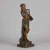 Villanis Antique Bronze Bohemienne - Villanis, Emmanuel –  Antique Bronze Statues -Hickmet Fine Arts